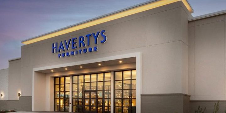 image of havertys furniture store exterior