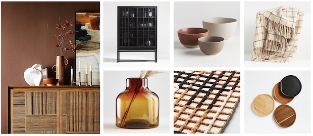 montage of Modern Prairie collection products