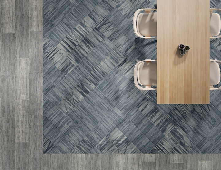 image of water inspired carpet tile designs