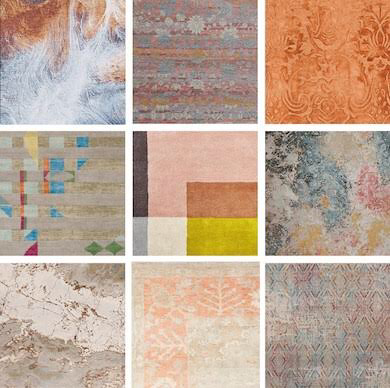 Collage of Rugs