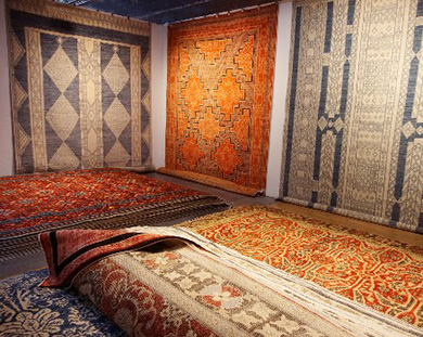 Change Maker Amadi Carpets Spotlights Rugs From Afghan Women S Weaving Program News Rug