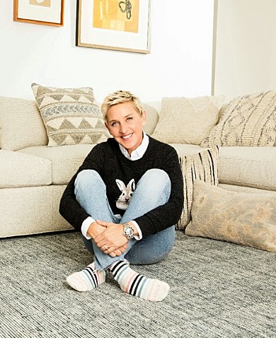 Lot de 3 tapis couverture couleur Ellen Degeneres ED 1' x 5