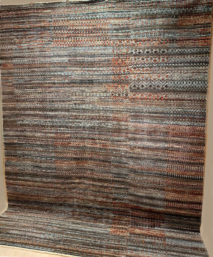 tribal design rug
