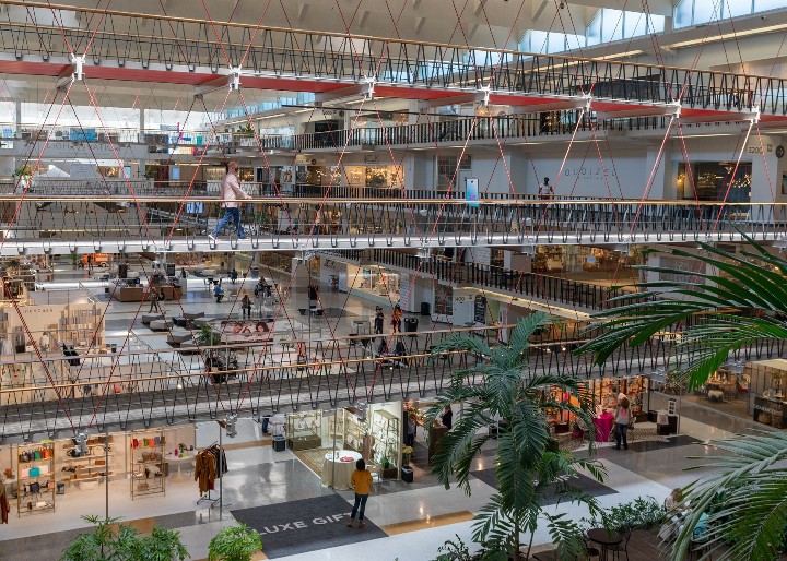 image of Dallas market building interior