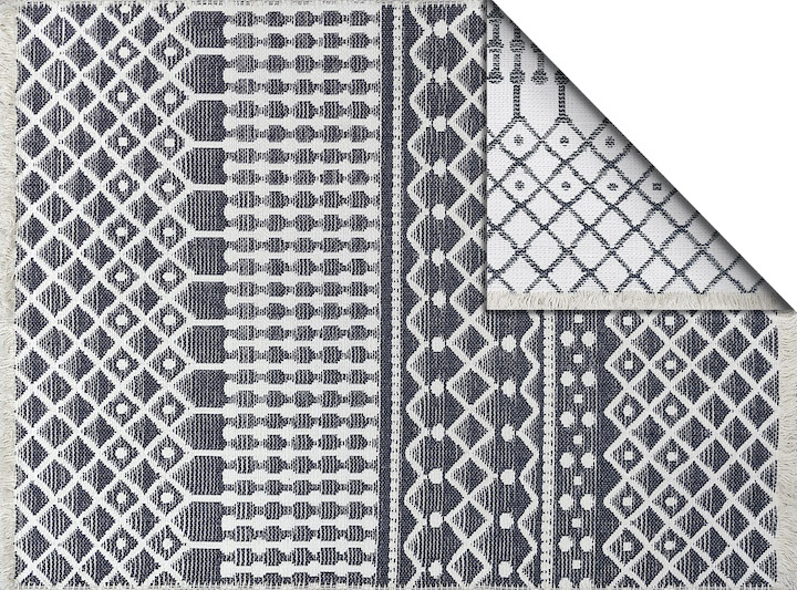 reversible geometric rug