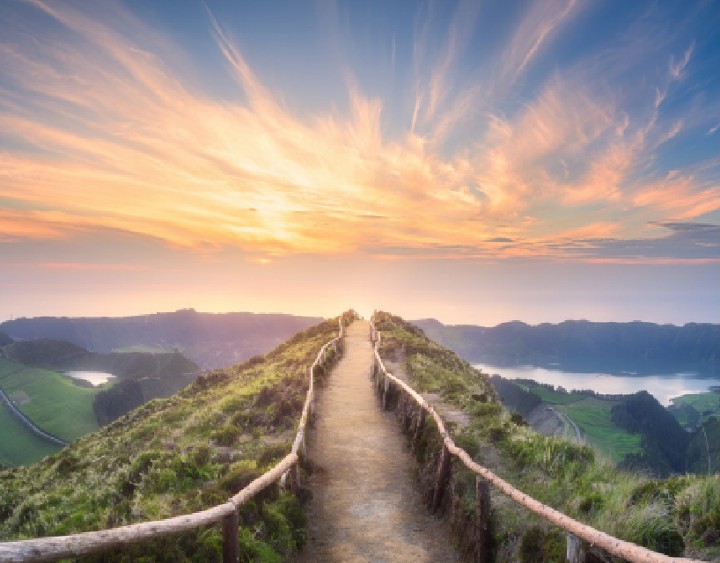 image of scenic path