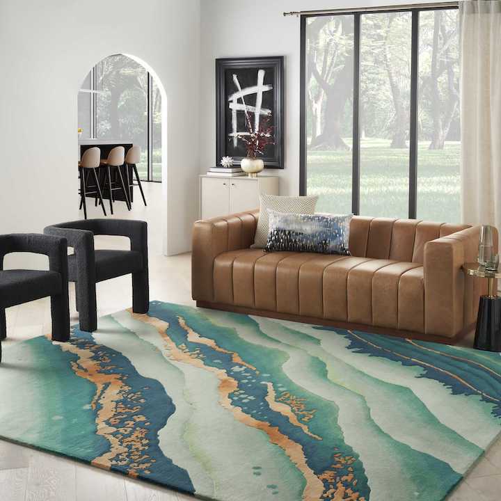 Nourison Introduces New Abstract Prismatic Design and Calvin Klein Balance Rugs for Las Vegas Market
