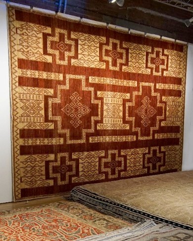 Change Maker Amadi Carpets Spotlights Rugs From Afghan Women S Weaving Program News Rug