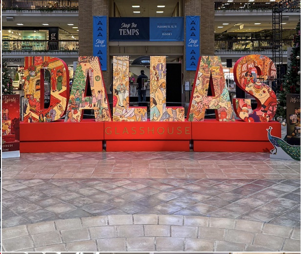 Dallas Market's Dallas entry sculpture summer 2026