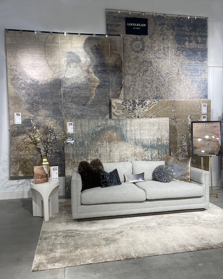 Feizy Showcased New Additions and Trending Designs Throughout its Showroom at Spring HPMKT