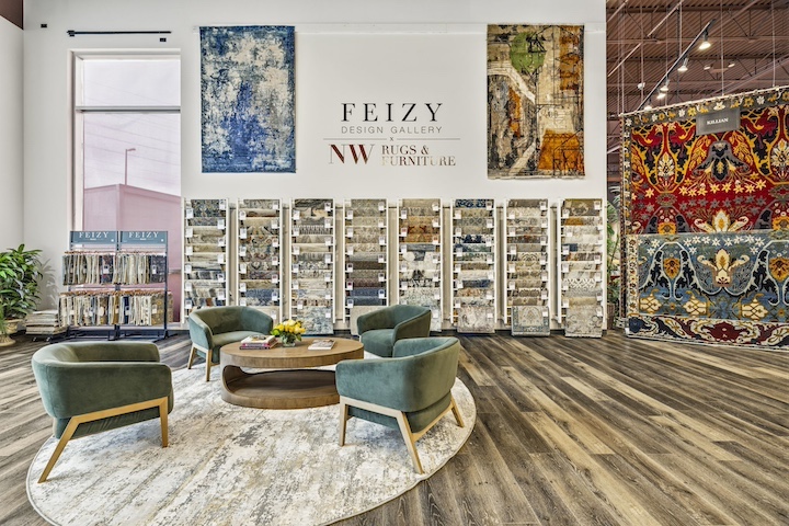 Image of the new Feizy Design Gallery by NW Rugs