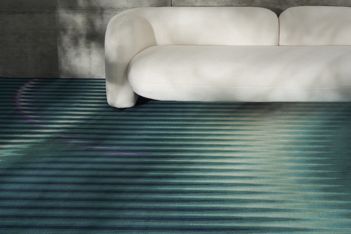 Image of a vignette featuring Nourison Hospitality Glassfall design