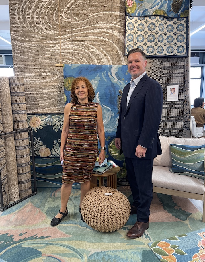 Surya Introduces New Collaboration with Liora Manne at New York Market