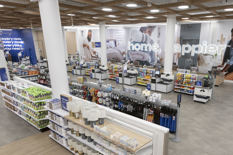 Bed bath and beyond new store interior