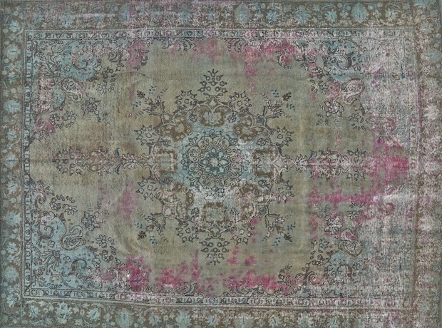 image of vintage area rug