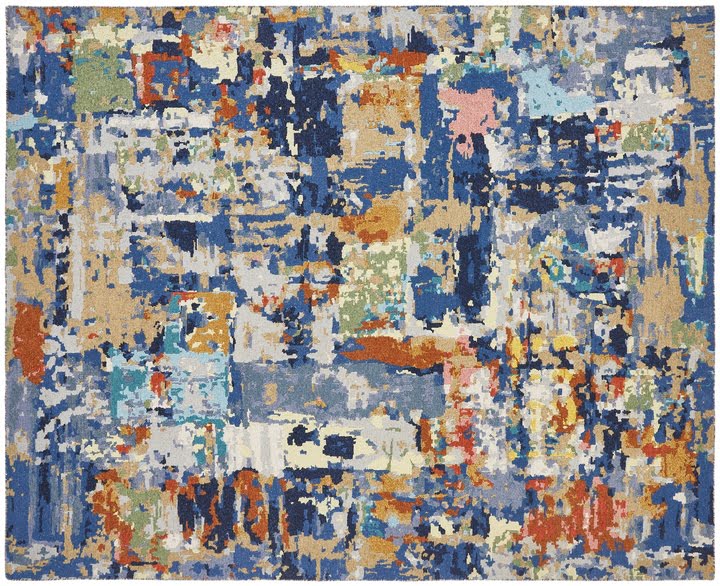 abstract area rug