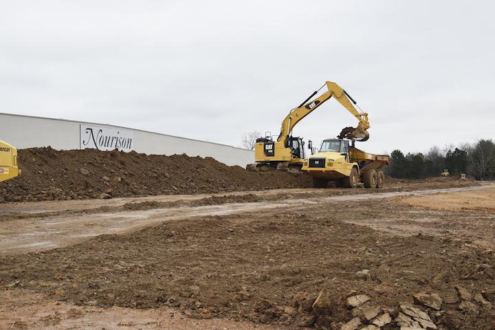 image of factory expansion construction underway