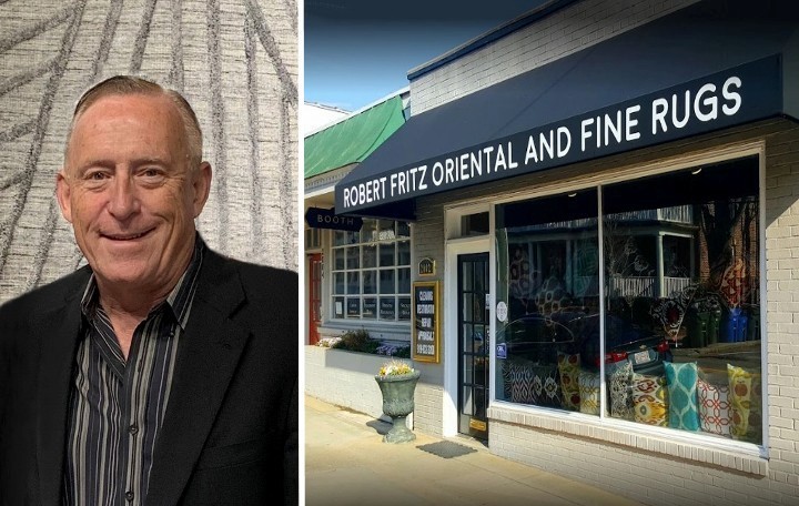 portrait of Robert Fritz and his store