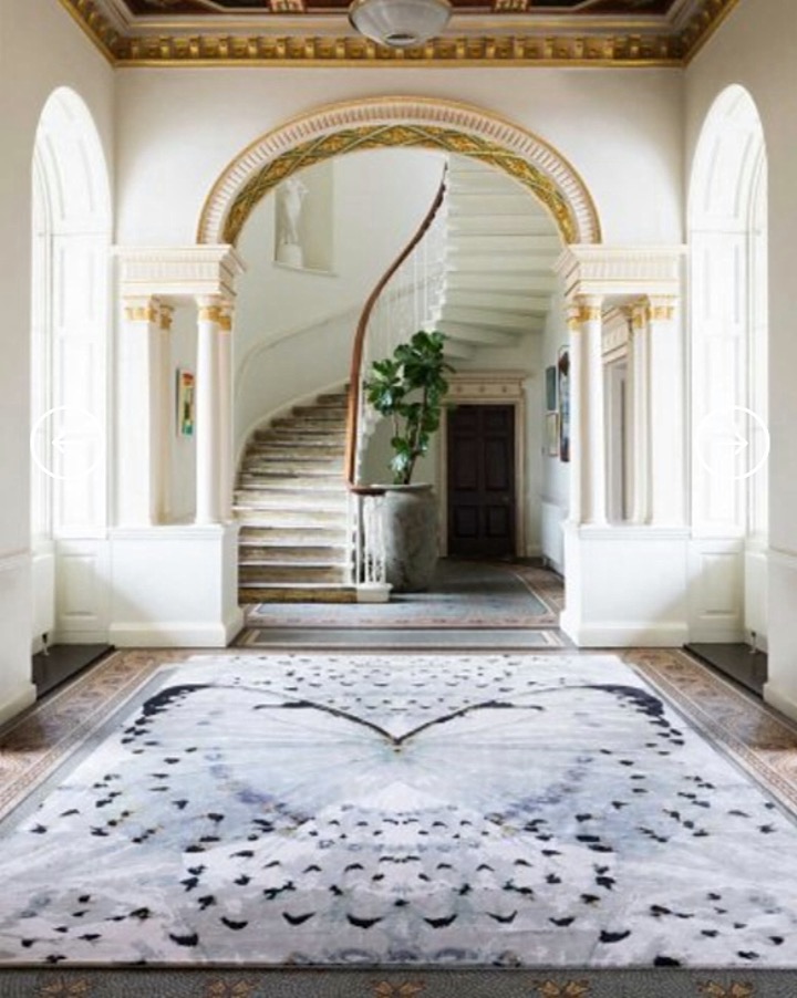 The Rug Company Expands Fashion House Alexander McQueen Area Rug Program