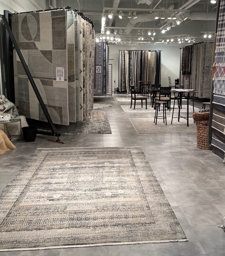 area rug showroom