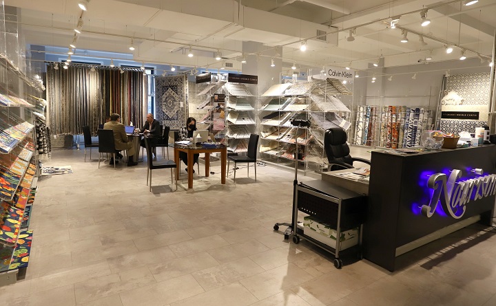 image of Nourison new NYC showroom