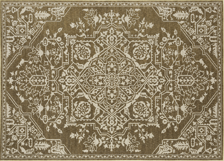 image of a tonal textural rug