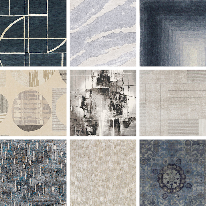 rugnewsdotcom montage of new high point market rugs