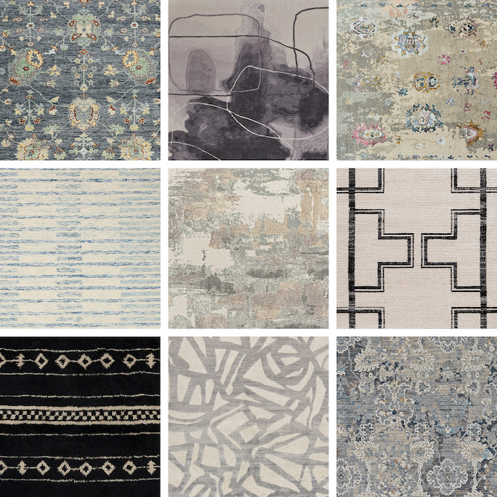 rugnewsdotcom montage of new high point market area rugs