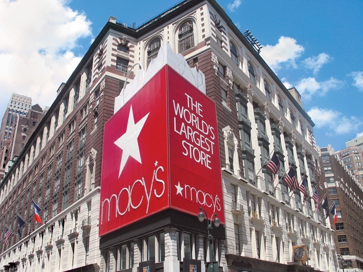 photo of Macy's herald square store front