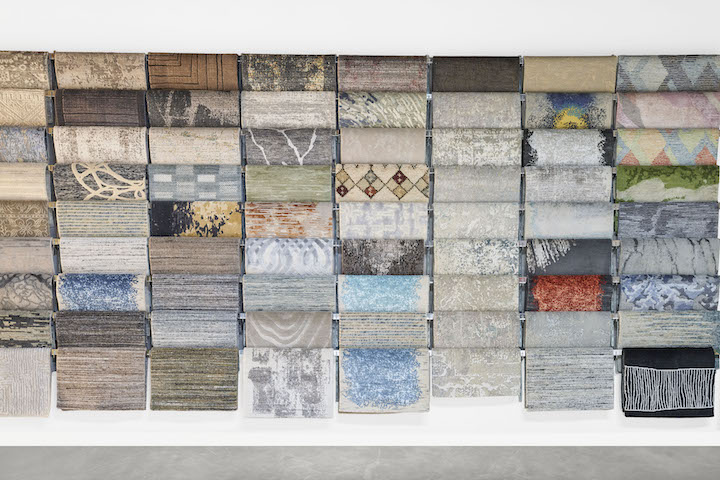 Nourison custom rug display