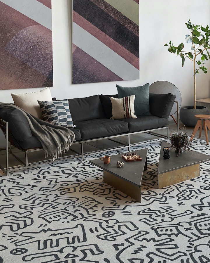 Ruggable Launches Keith Haring Rug Collection