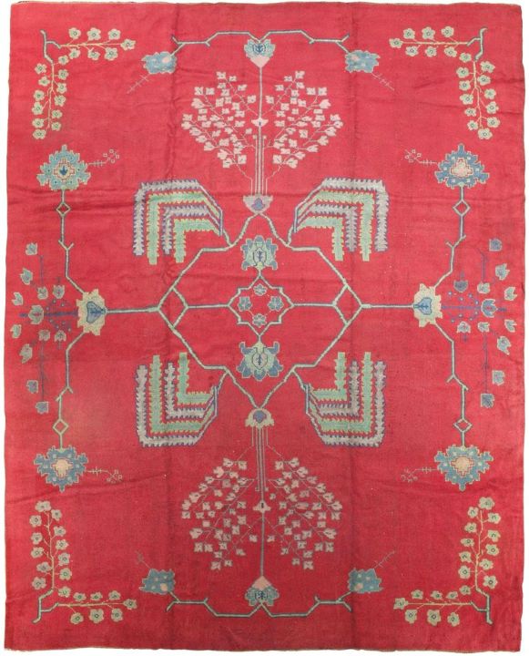 A rare antique Donegal Carpet