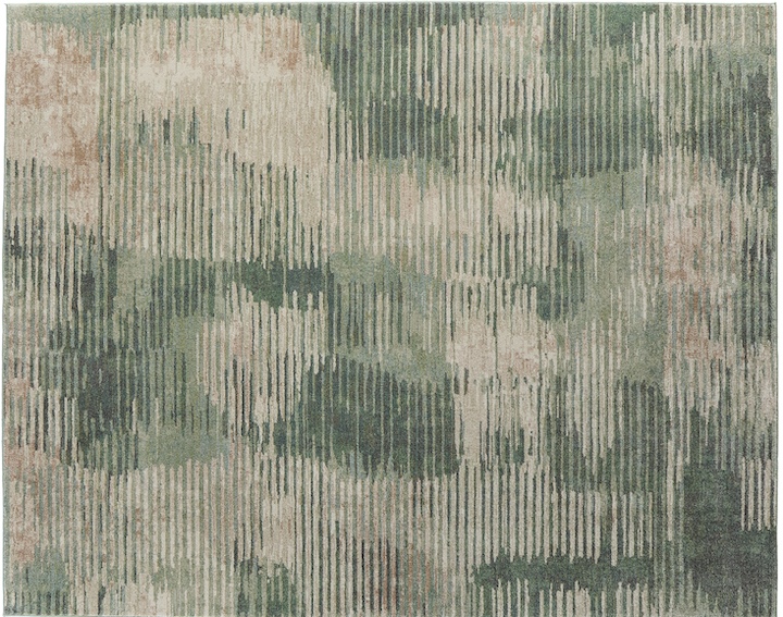 A mid-century inspired geometric Eden rug from Feizy
