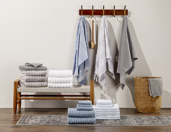 new Overstock & Bed Bath & Beyond bath products including a rug runner