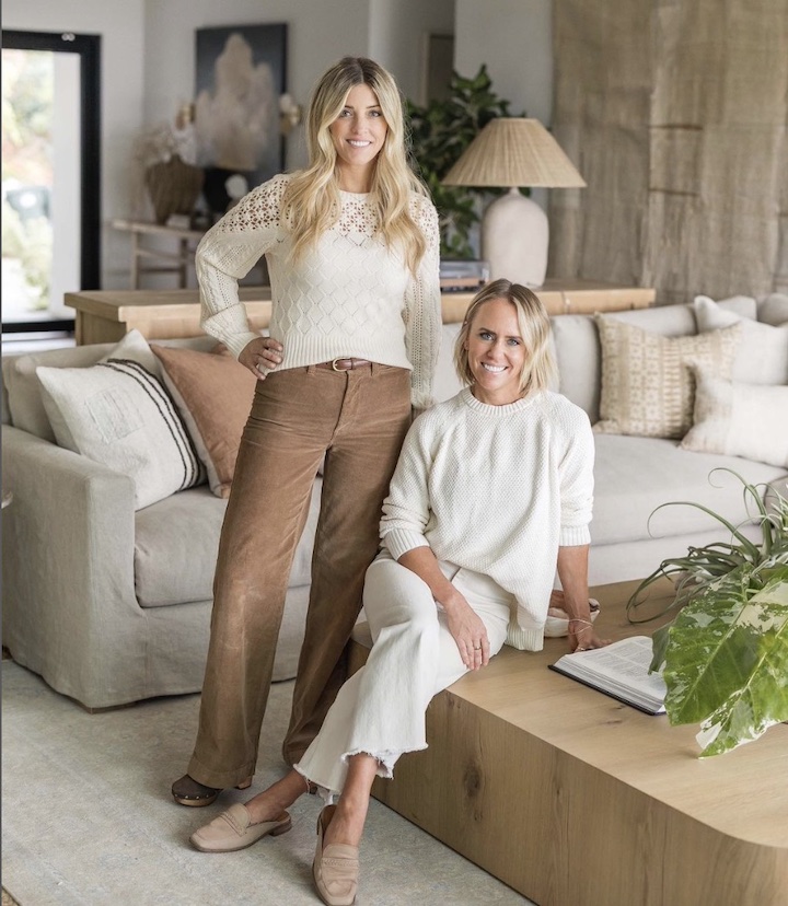 Photo of Aly Morford and Leigh Lincoln, the design duo behind Pure Salt