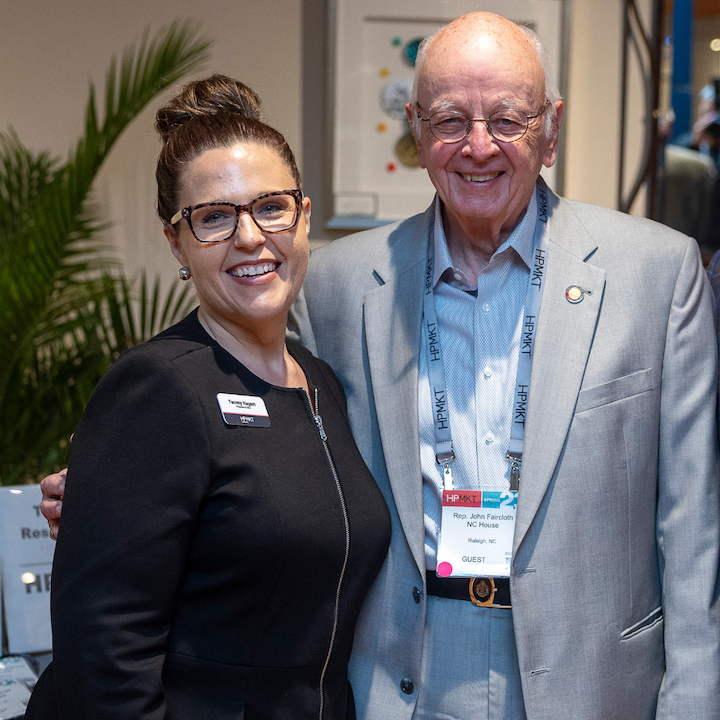 HPMA CEO Tammy Nagem with NC State Rep John Faircloth