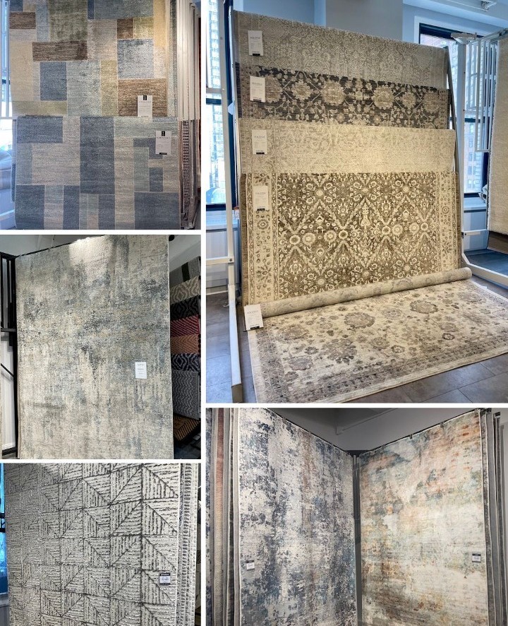 montage of value priced rugs