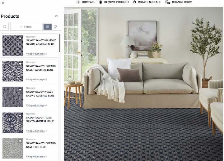 Nourison Home Launches Room Visualizer