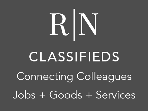 graphic of RN Classifieds logo