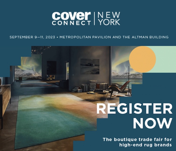 Registration Continues for Boutique Rug Show COVER Connect New York