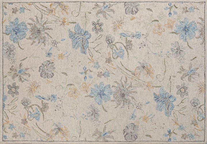 a contemporary floral rug from Dynamic Rugs' Daisy collection